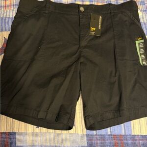 Lee Womans Black Shorts